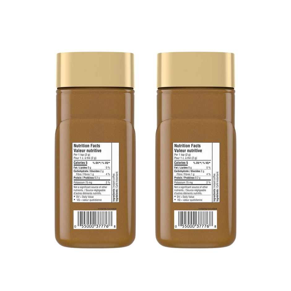 NESCAFE Gold Espresso Instant Coffee, 100g/3.5oz, Jar (2 Pack), {Imported from Canada}