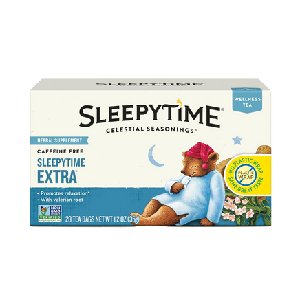 Celestial Seasonings Sleepytime Extra Herbal Tea, Promotes Relaxation, 20 Count (Pack of 6)