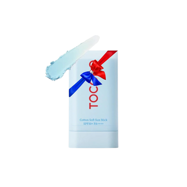 𝓣𝓸𝓬𝓸𝓫𝓸 Cotton Soft Sun Stick SPF50+ PA++++ - 19g - Lightweight Sunscreen Stick for Face | 𝓣𝓸𝓬𝓸𝓫𝓸 𝓢𝓾𝓷𝓼𝓬𝓻𝓮𝓮𝓷 𝓼𝓽𝓲𝓬𝓴 | Hydrating Formula | Korean Sunscreen