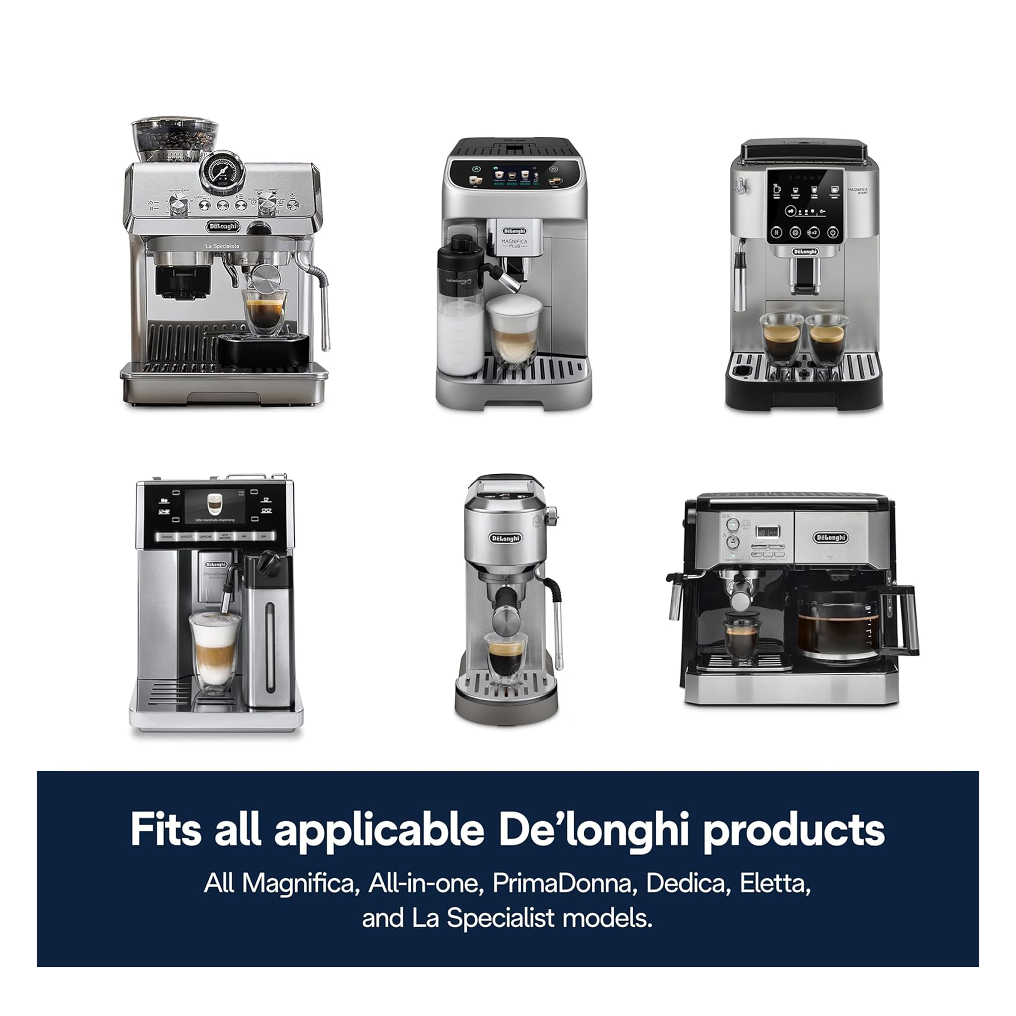 De'Longhi DLSC002 Replacement Water Filter for Select Espresso Machines