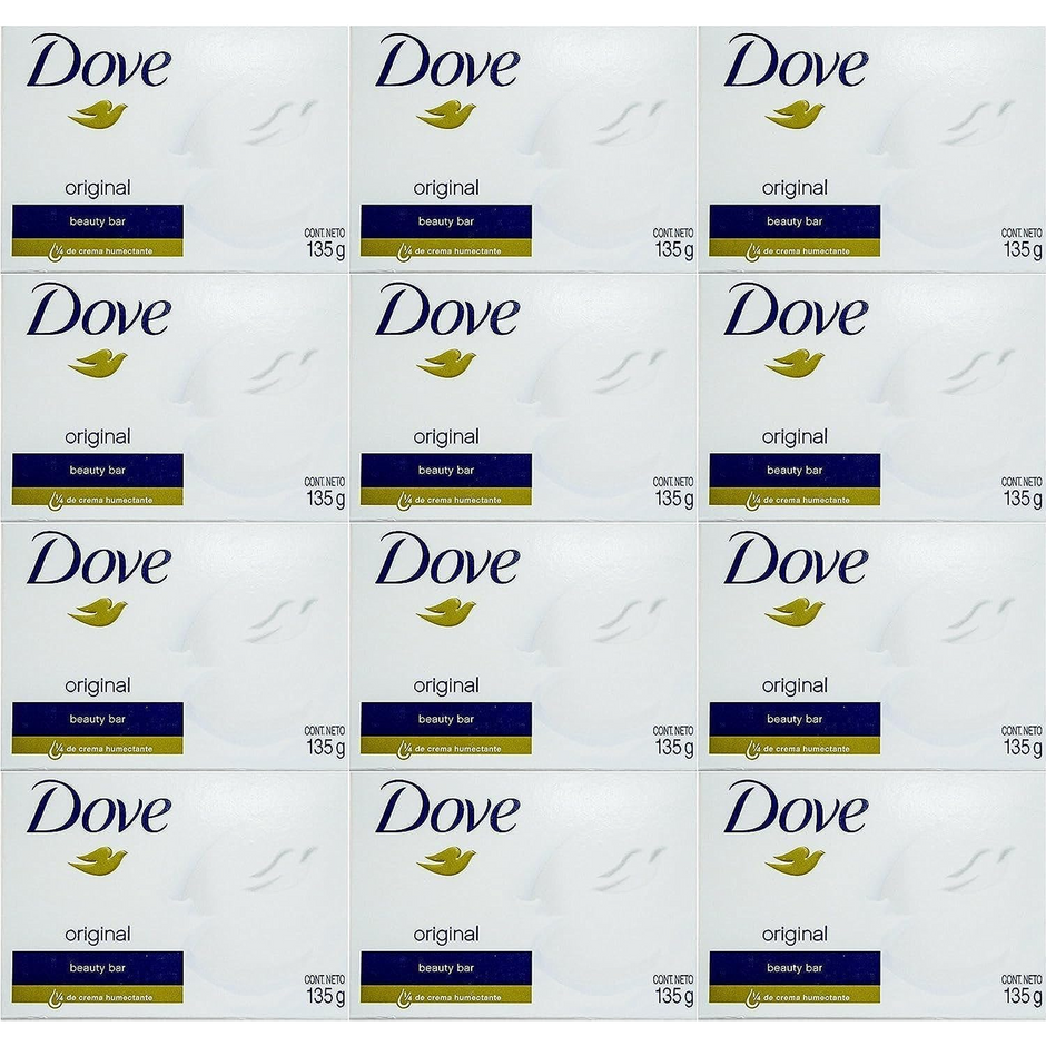 Dove White Cream Bar 4.75 Oz / 135 Gr (Pack of 12)