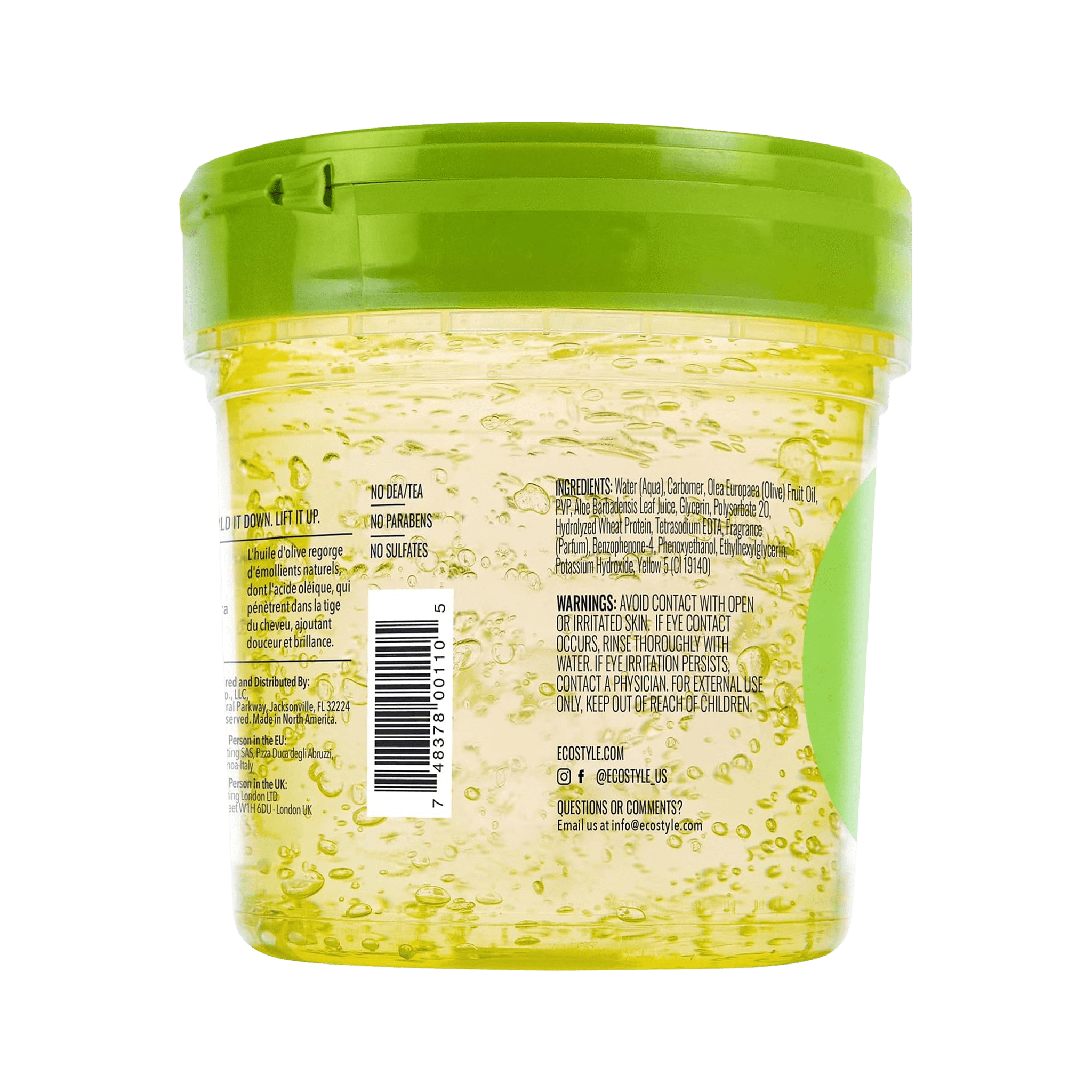 Eco Style Olive Oil Gel, 8 Ounce