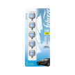 Febreze Car Air Freshener, Set of 5 Clips, Linen & Sky - up to 150 Days