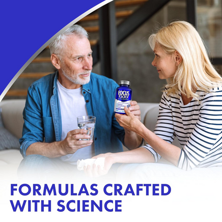 Focus Factor Brain Supplement Multivitamin Improve Memory and Clarity Boost Concentration Neuro Energy Learning Reasoning for Men and Women 180 Tablets