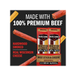 Jack Link's Original Beef & Cheese Combo Snack Pack – 100% Beef Stick and Cheese Stick Made with Real Wisconsin Cheese - 8g Protein and 140 Calories per serving, 1.2 oz. (Pack of 16)