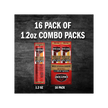 Jack Link's Original Beef & Cheese Combo Snack Pack – 100% Beef Stick and Cheese Stick Made with Real Wisconsin Cheese - 8g Protein and 140 Calories per serving, 1.2 oz. (Pack of 16)