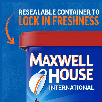 Maxwell House International Suisse Mocha Café-Style Instant Coffee Beverage Mix, 4 ct. Pack, 7.2 oz.
