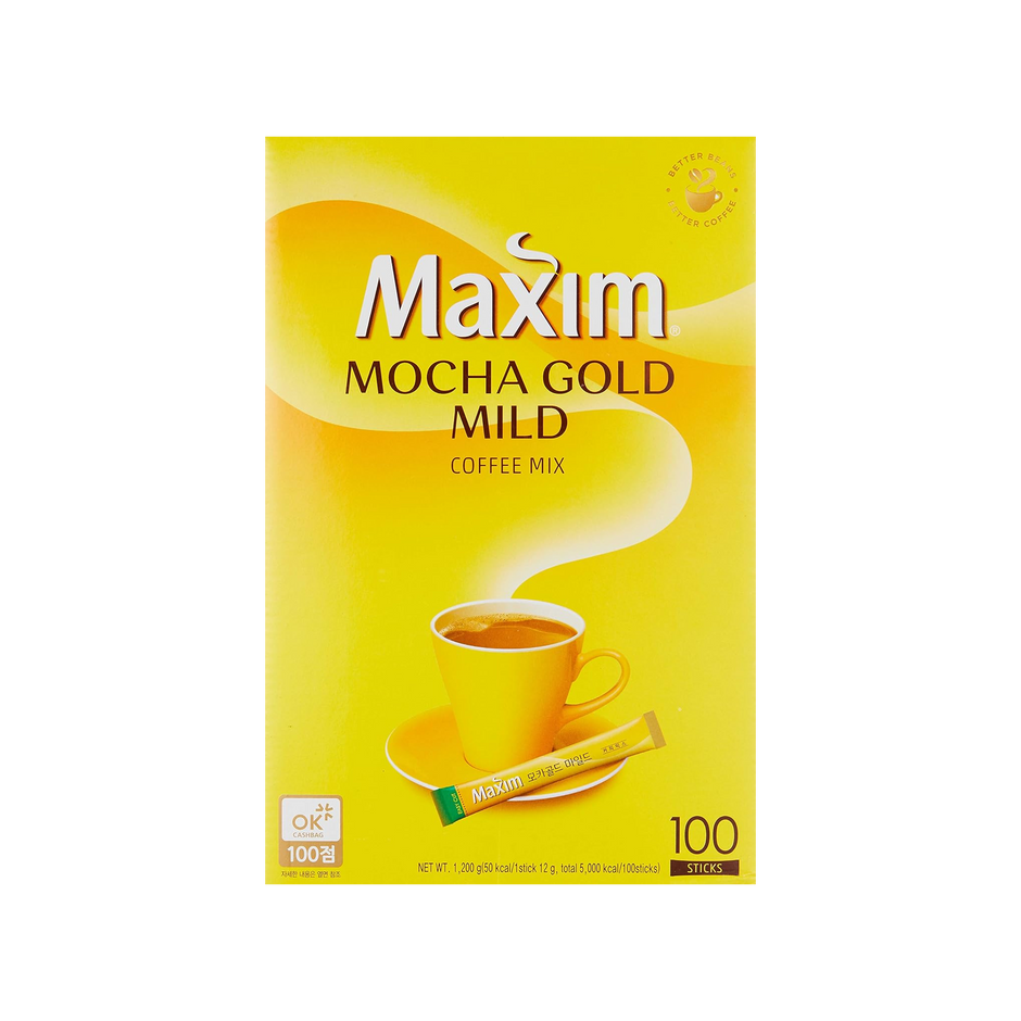 Maxim Mocha Gold Korean Instant Coffee - 100pks
