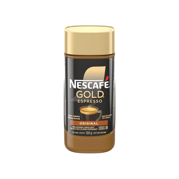 NESCAFÉ Gold Espresso Instant Coffee, 100 g Jar