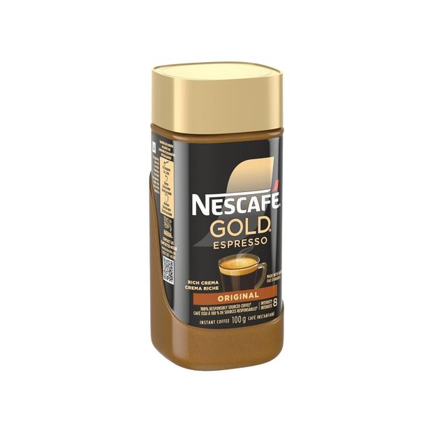 NESCAFÉ Gold Espresso Instant Coffee, 100 g Jar