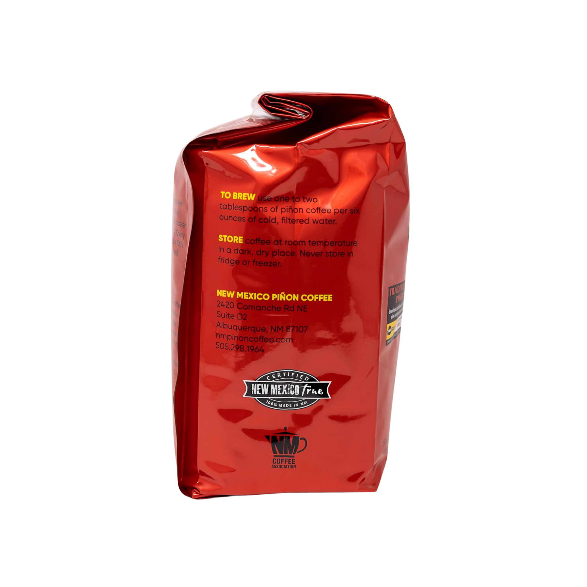 New Mexico Piñon Coffee Naturally Flavored Coffee (Traditional Piñon Whole Bean, 2 pound)