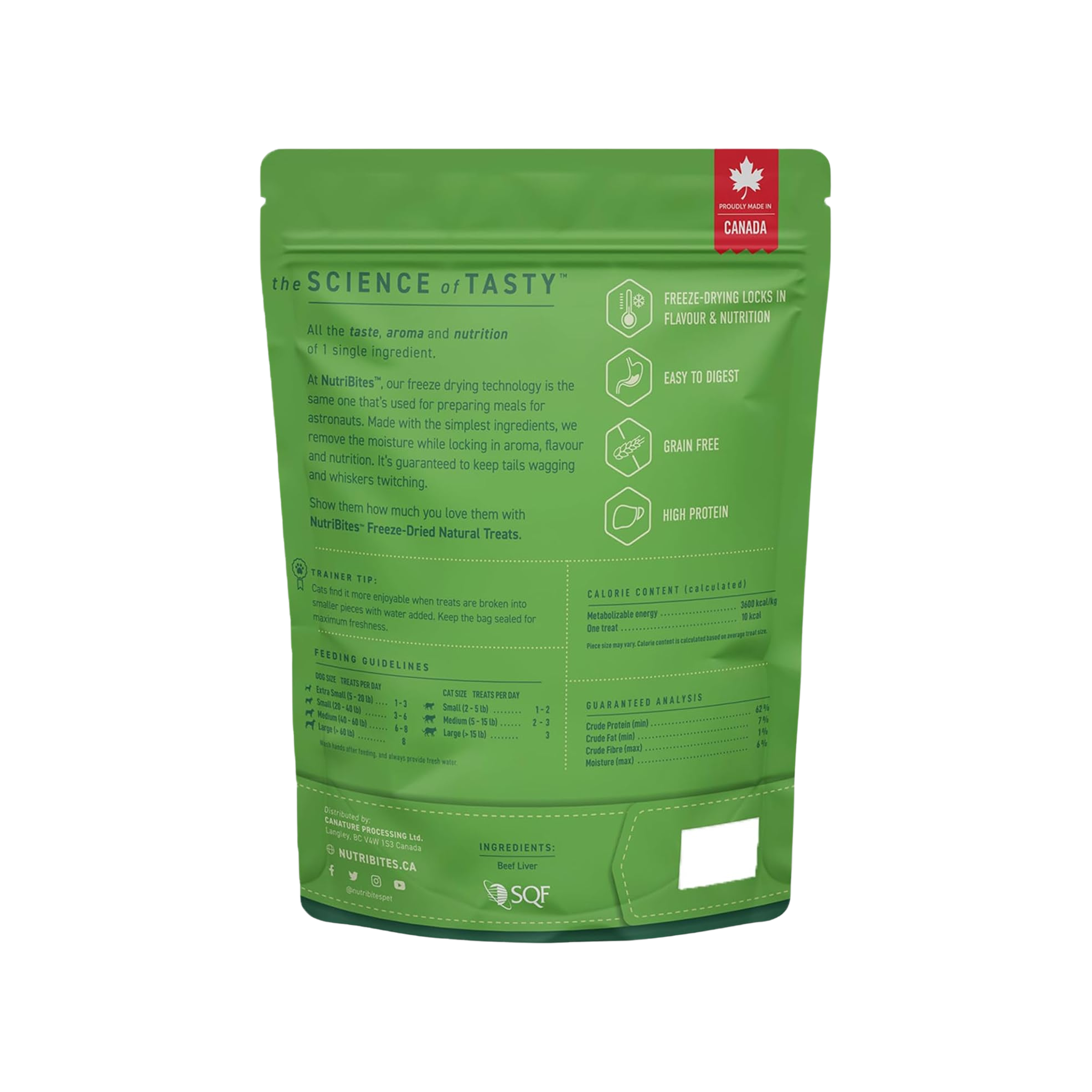 Nutri Bites Freeze Dried Beef Liver Dog & Cat Treats | Healthy Pet Training Treats or Food Topper | All Natural, Single Ingredient, High Protein | Premium Bulk Large Size Pack (27 OZ)