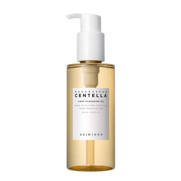 SKIN1004 Madagascar Centella Light Cleansing Oil (6.76 Fluid Ounce) Pure and light oil with fresh cleansing effect, Micellar Cleansing Hypoallergenic Use