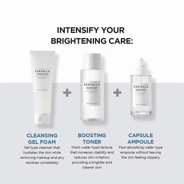 SKIN1004 Madagascar Centella Tone Brightening Capsule Ampoule 100ml, 3.38 fl.oz