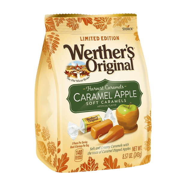 Werther's Original Limited Edition Caramel Apple Soft Caramels - 243g